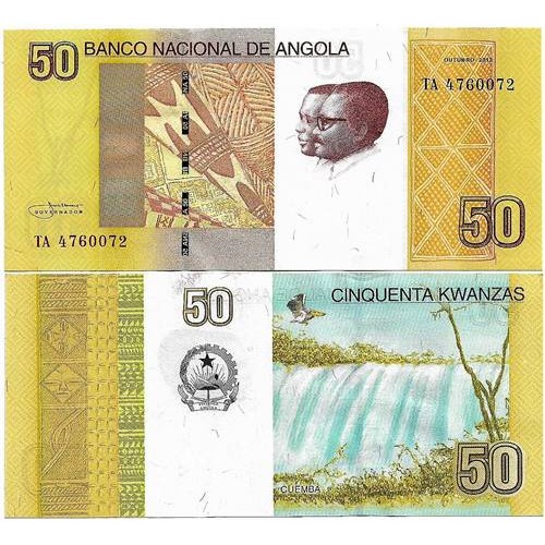 Angola 50 Kwanzas 2012 P-152 FE